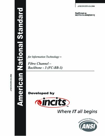 Standards PDF Cover Page